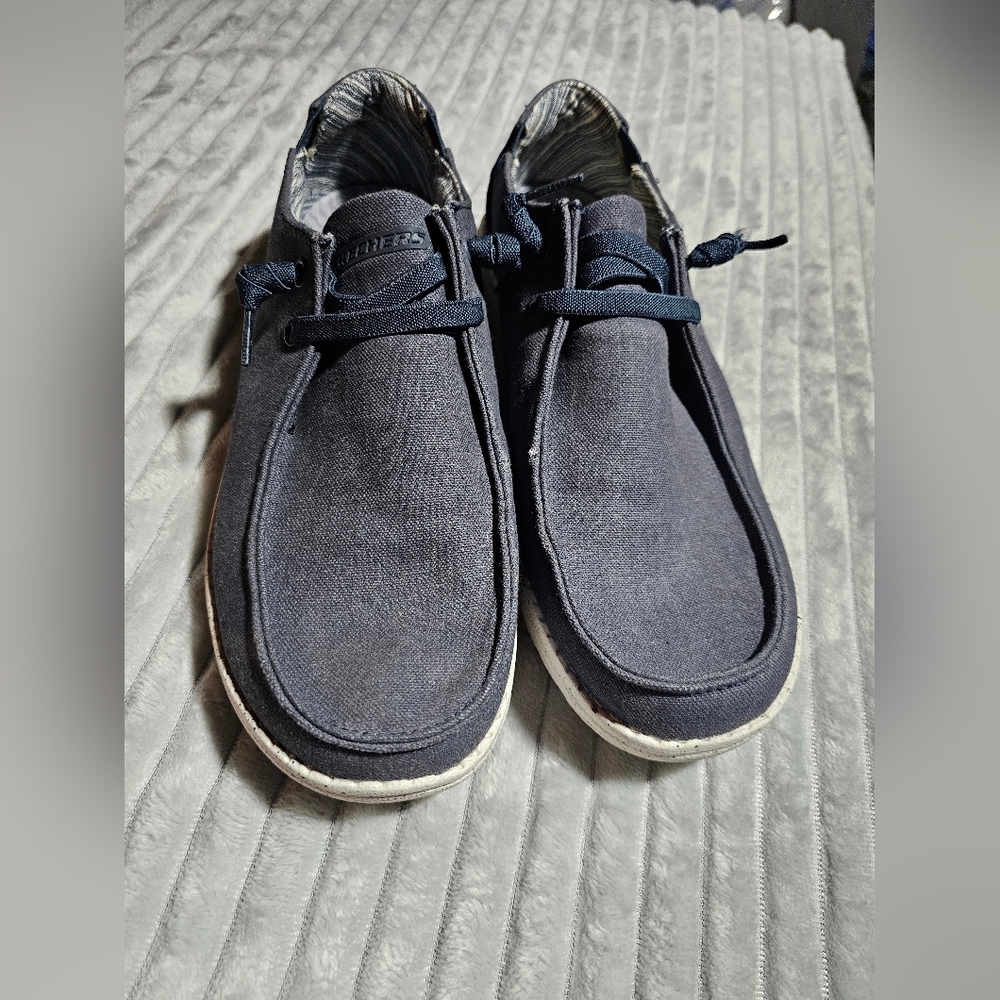 Skechers , Men's Dark Blue Loafers NWOT